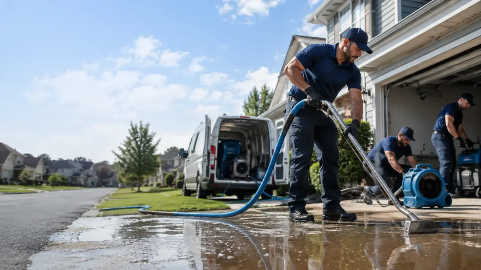 Flood Damage Restoration in Michigan Center, MI